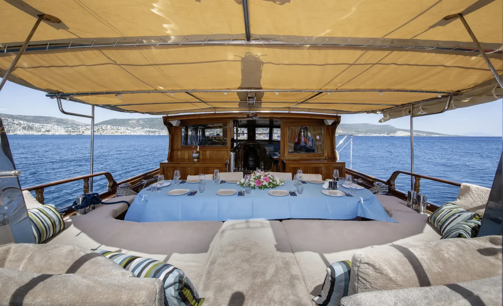Grandi sailing in Bodrum