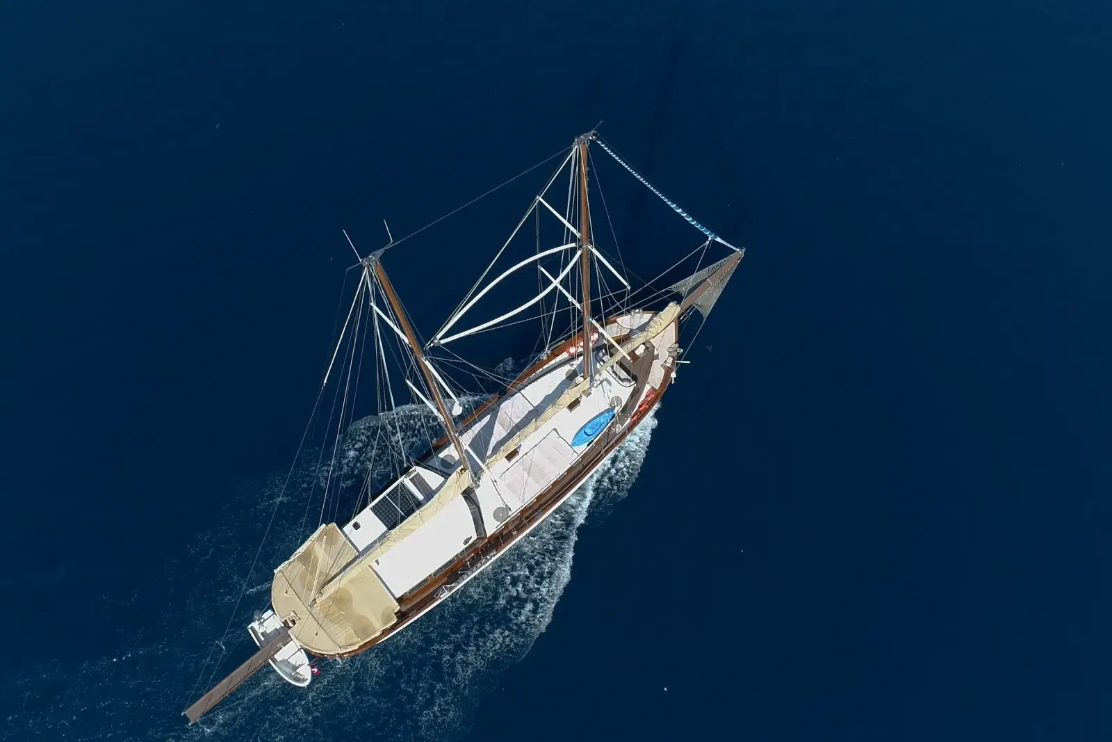 Grandi sailing in Bodrum