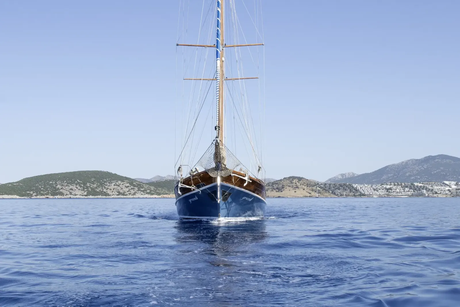 Grandi sailing in Bodrum