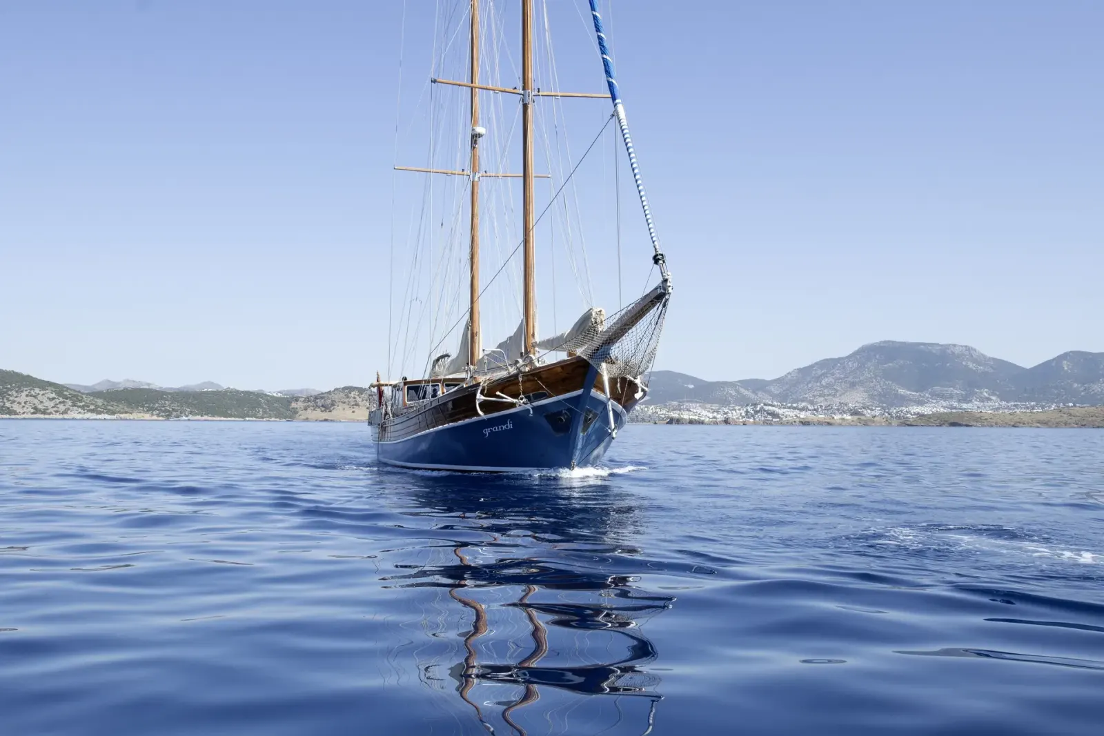 Grandi sailing in Bodrum