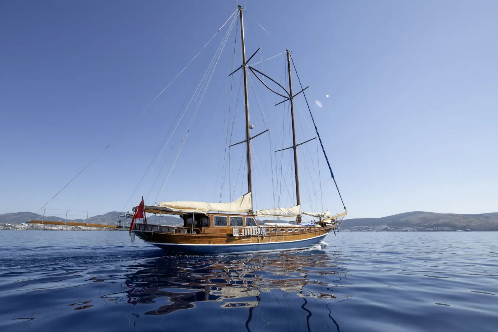 Grandi sailing in Bodrum