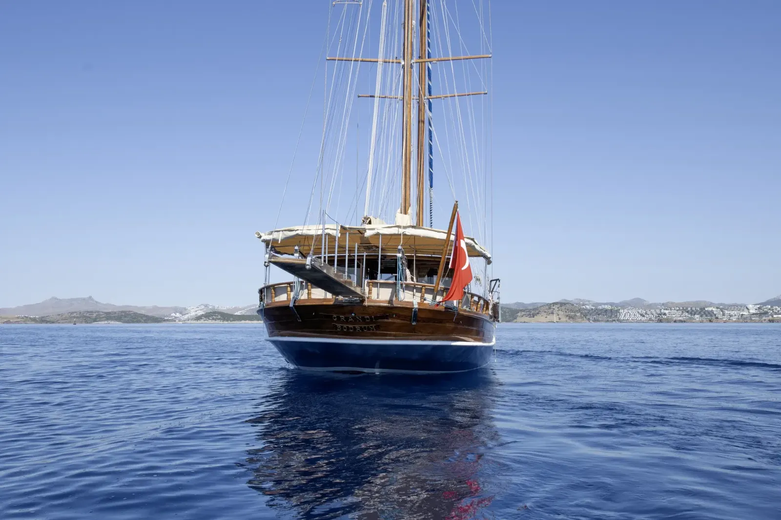 Grandi sailing in Bodrum