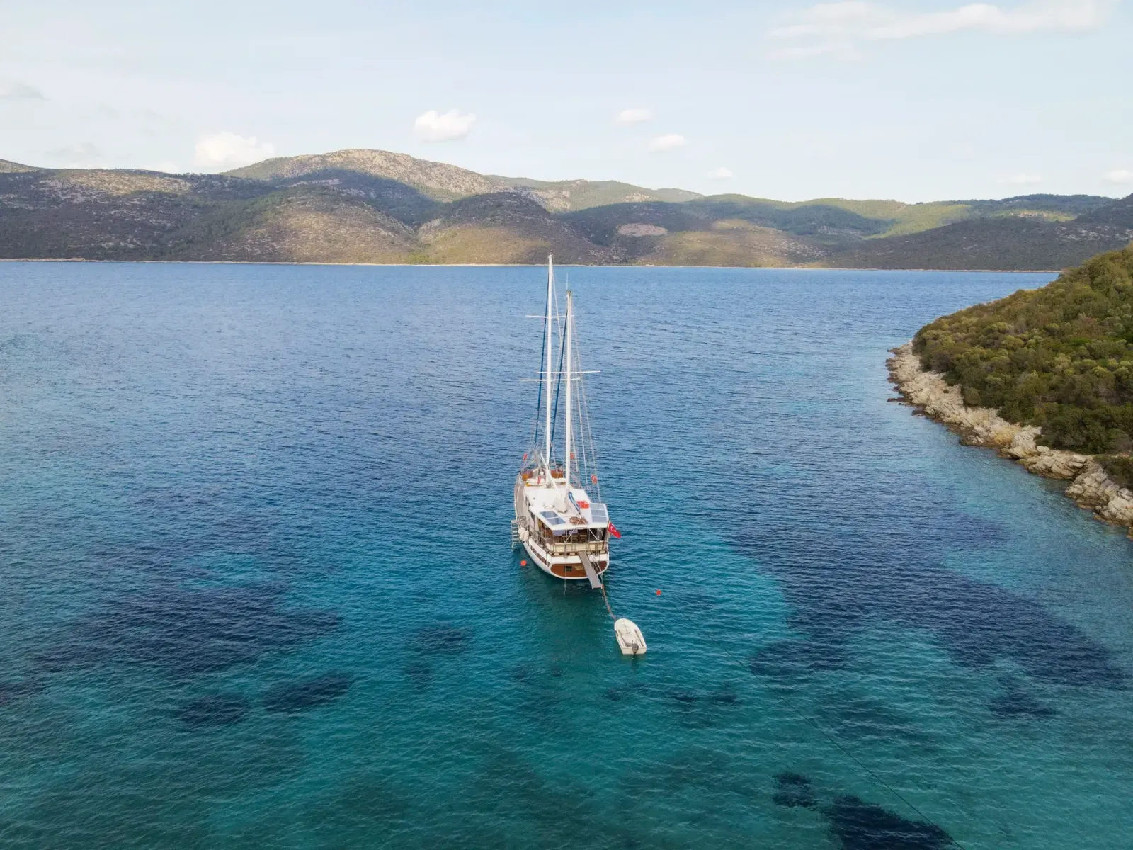 Tufan 5 sailing in Bodrum