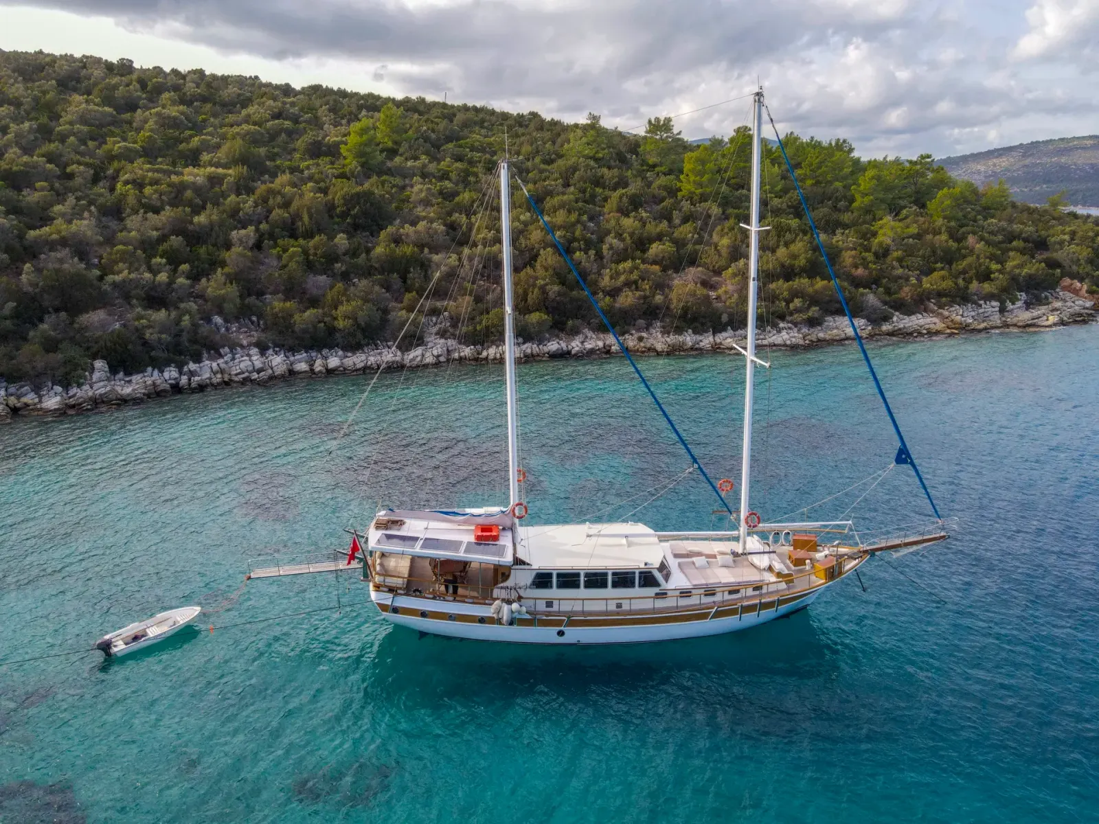 Tufan 5 sailing in Bodrum