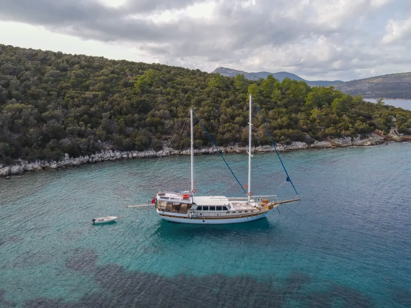 Tufan 5 sailing in Bodrum