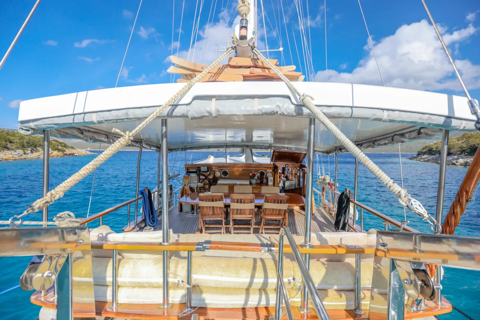 Tufan 5 sailing in Bodrum