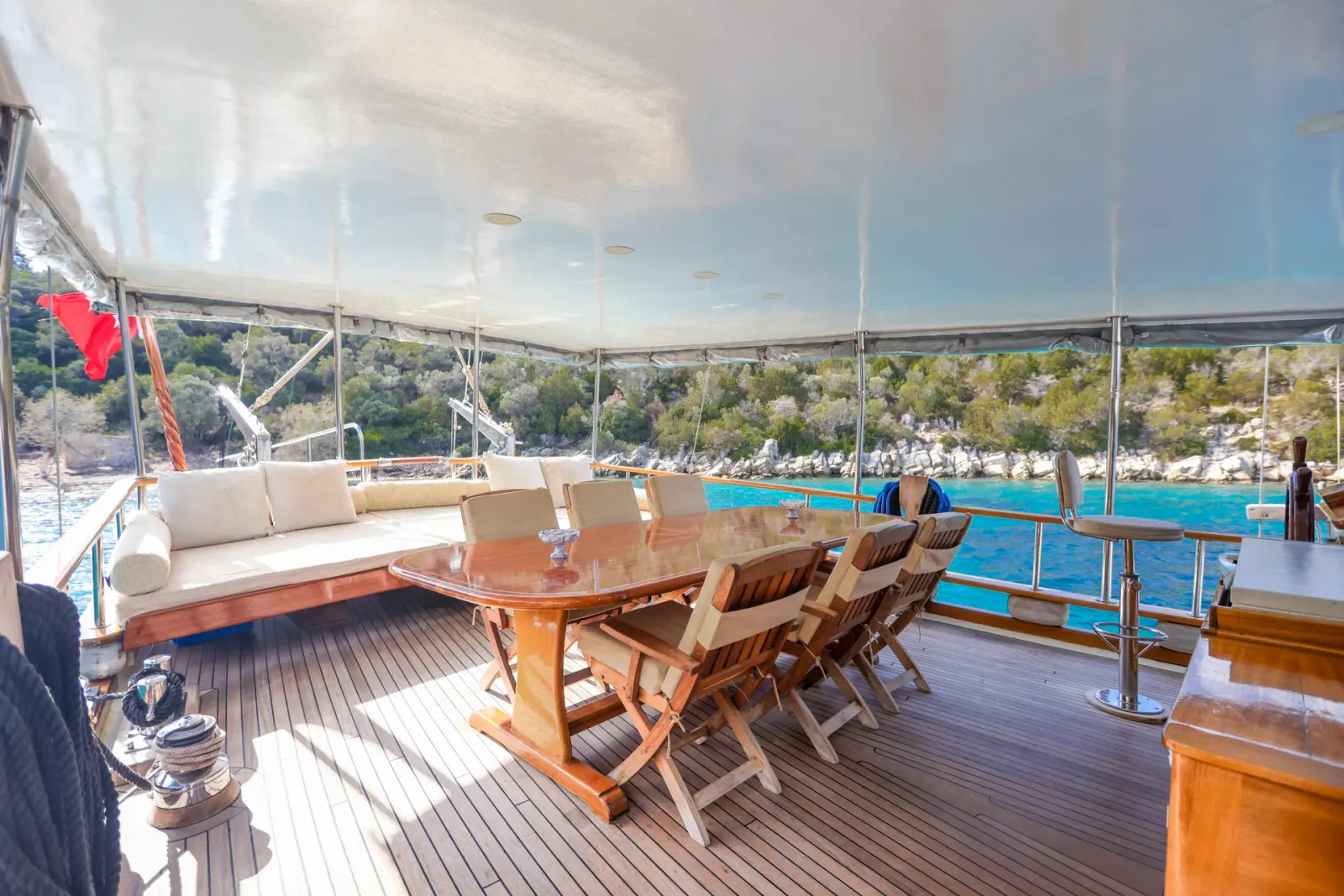 Tufan 5 sailing in Bodrum