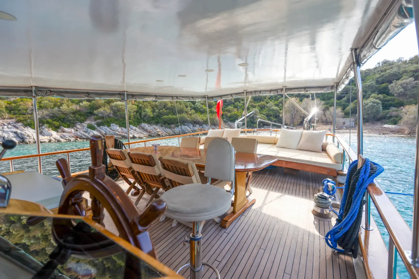 Tufan 5 sailing in Bodrum