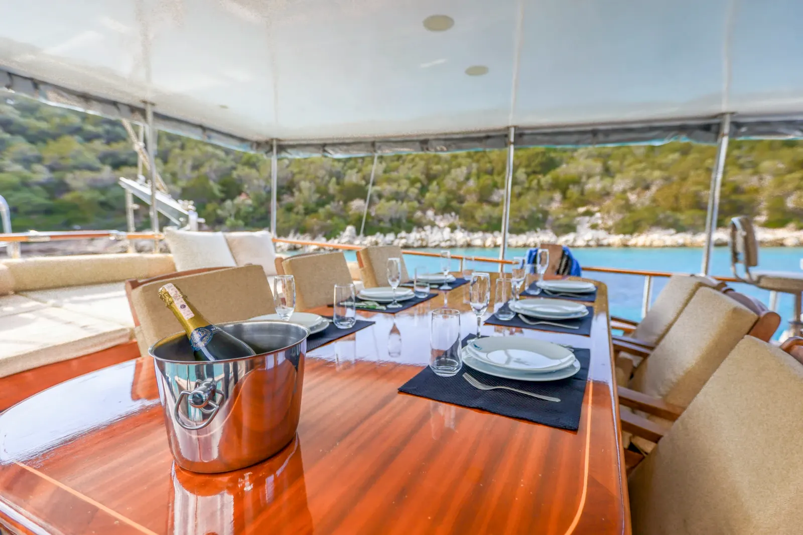 Tufan 5 sailing in Bodrum