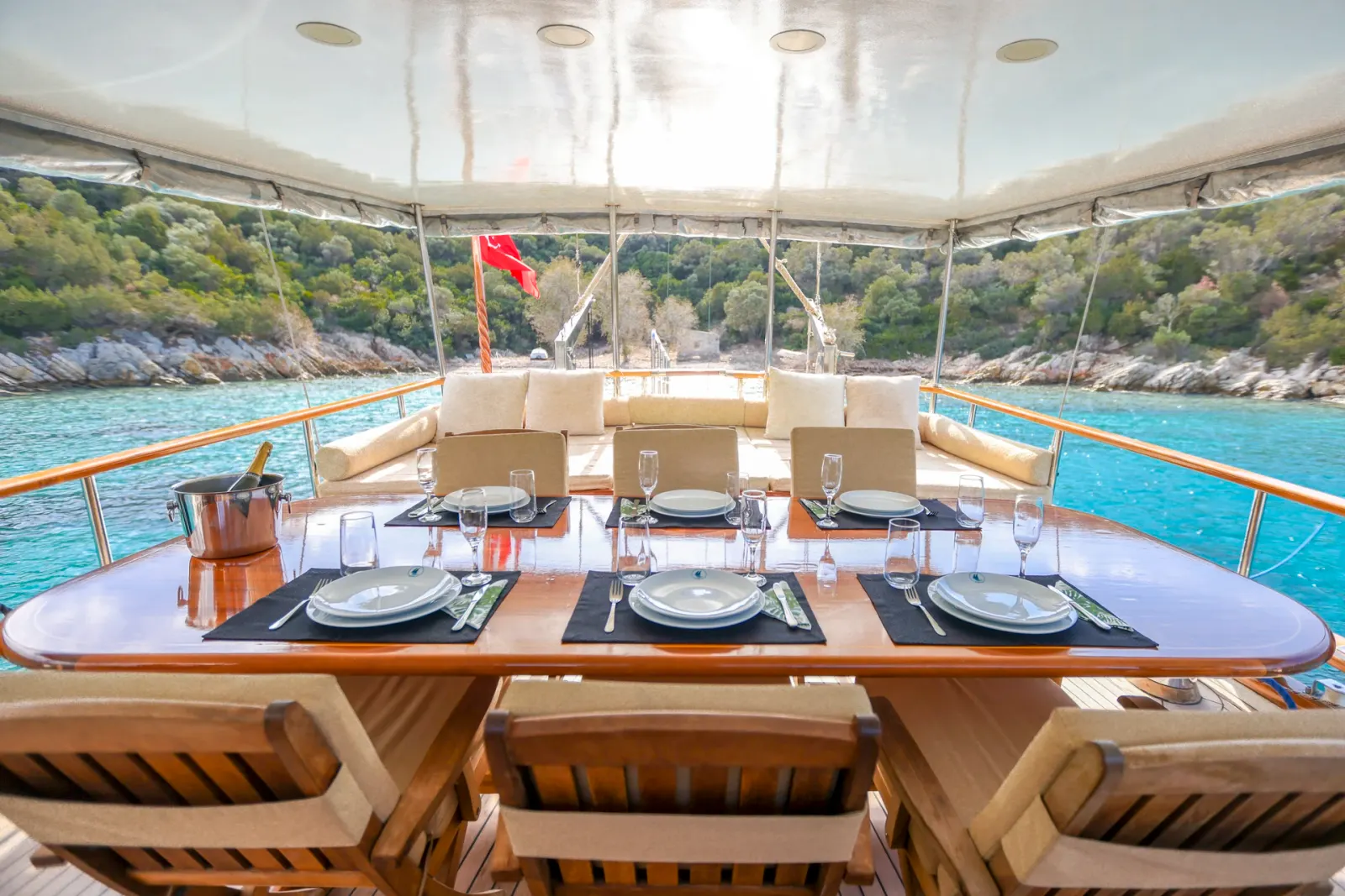Tufan 5 sailing in Bodrum