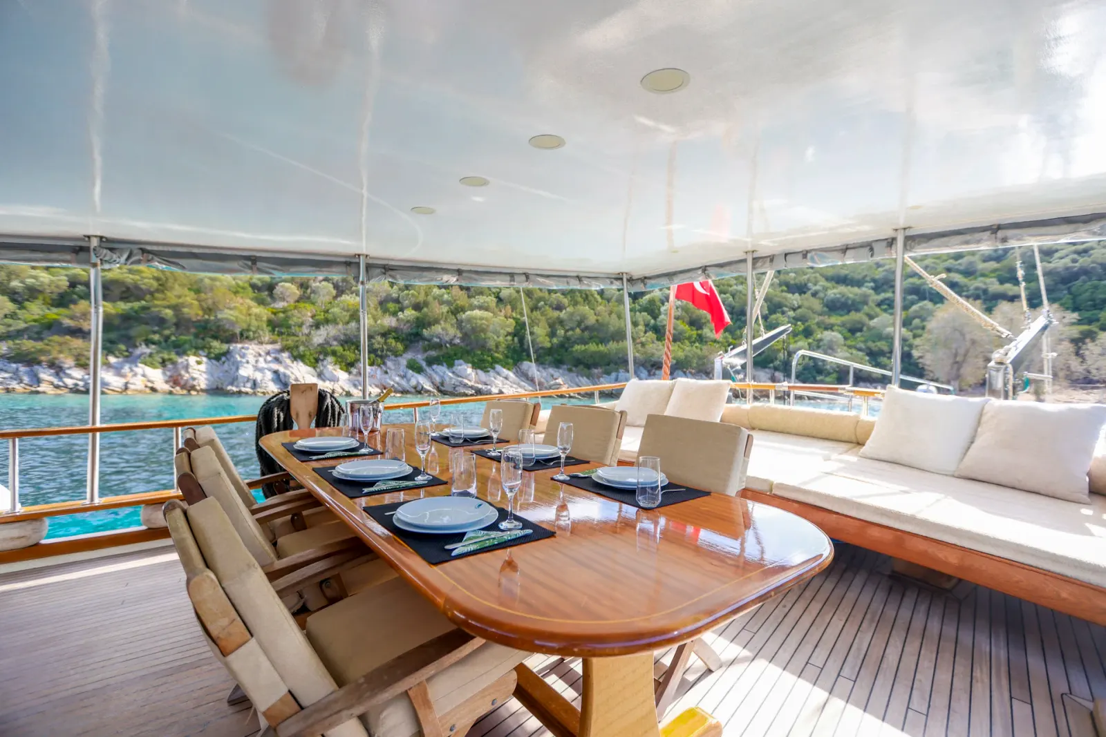 Tufan 5 sailing in Bodrum