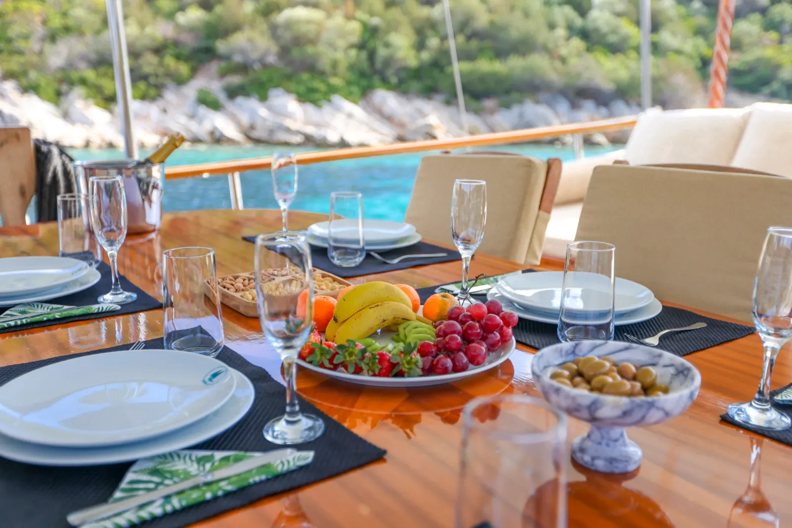 Tufan 5 sailing in Bodrum