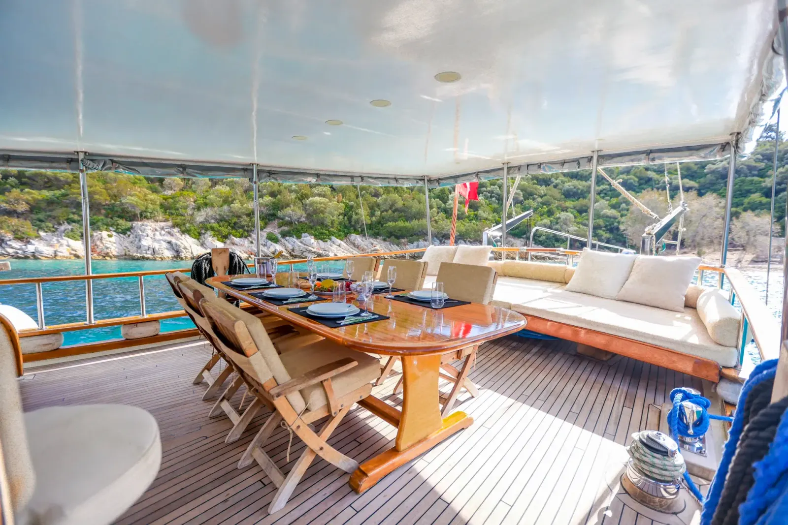 Tufan 5 sailing in Bodrum