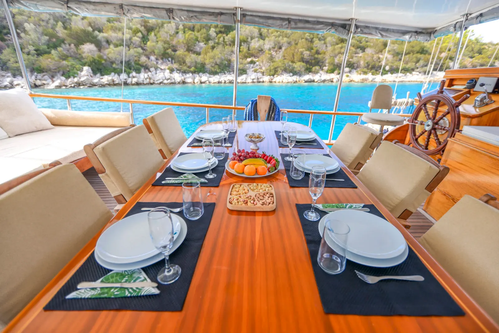Tufan 5 sailing in Bodrum
