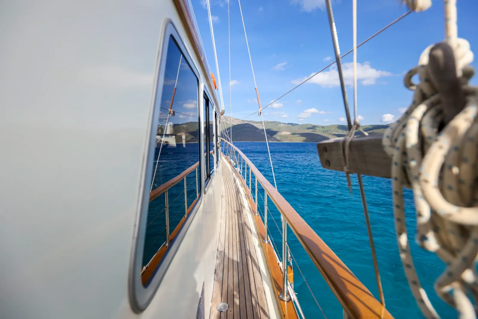 Tufan 5 sailing in Bodrum