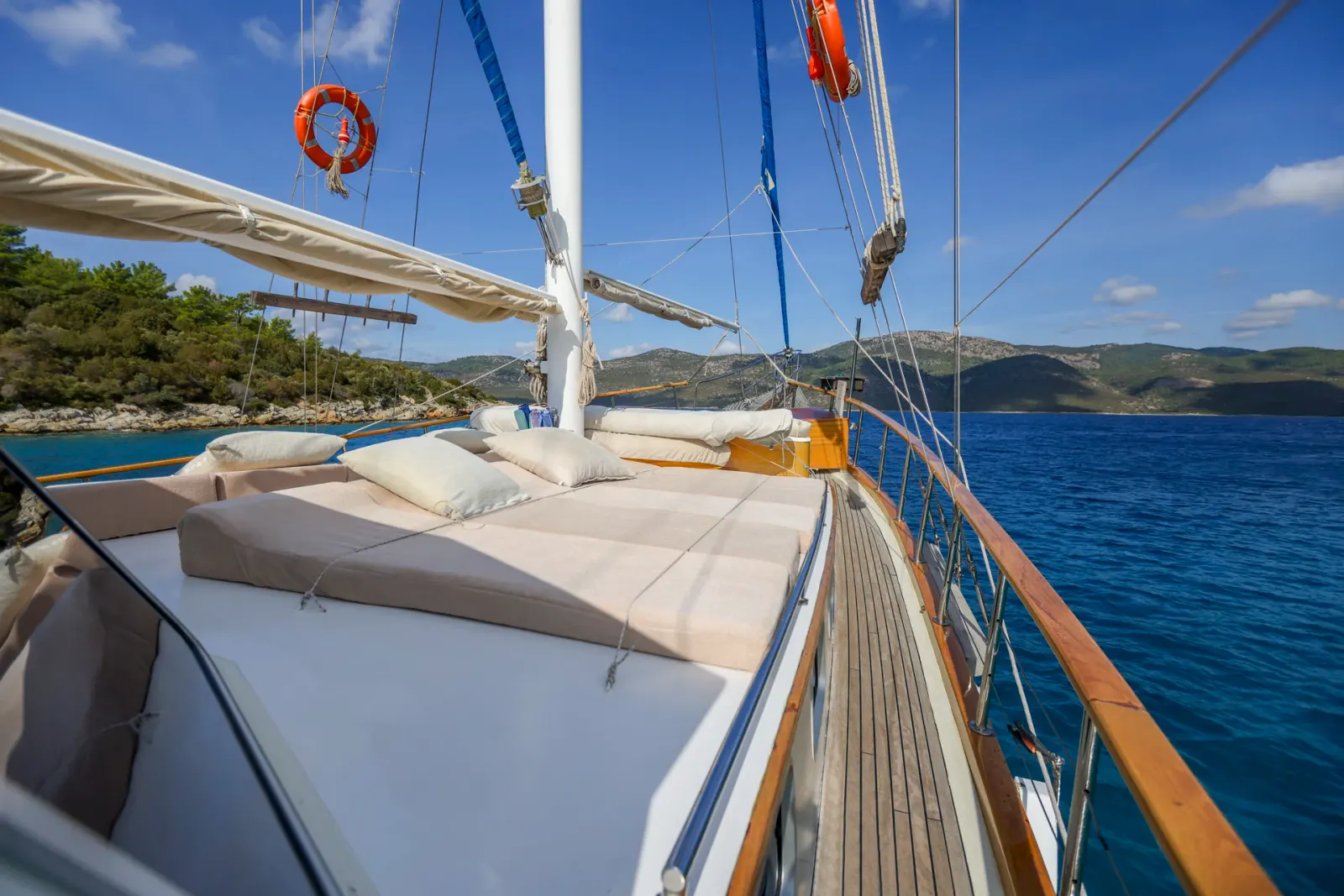 Tufan 5 sailing in Bodrum