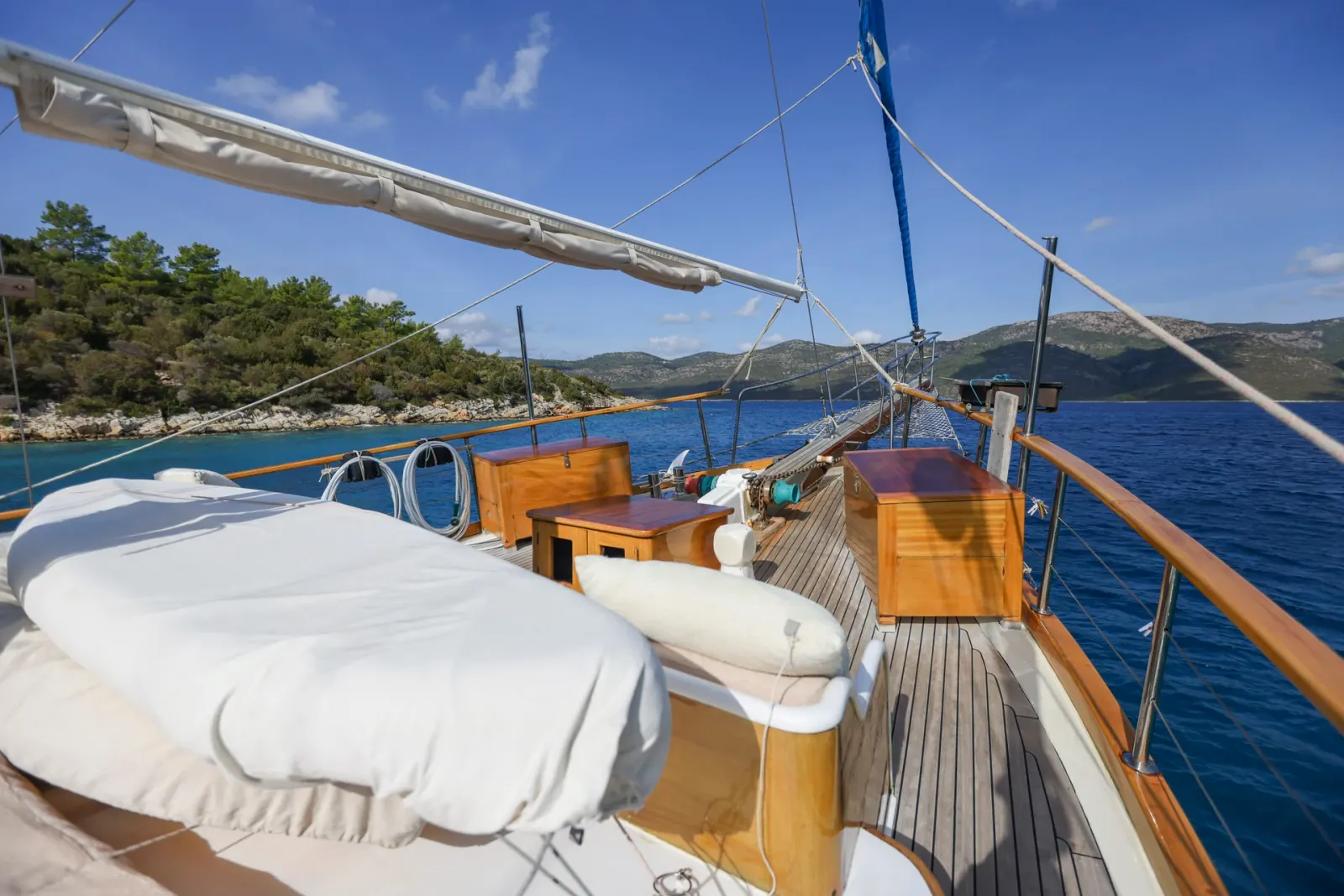 Tufan 5 sailing in Bodrum