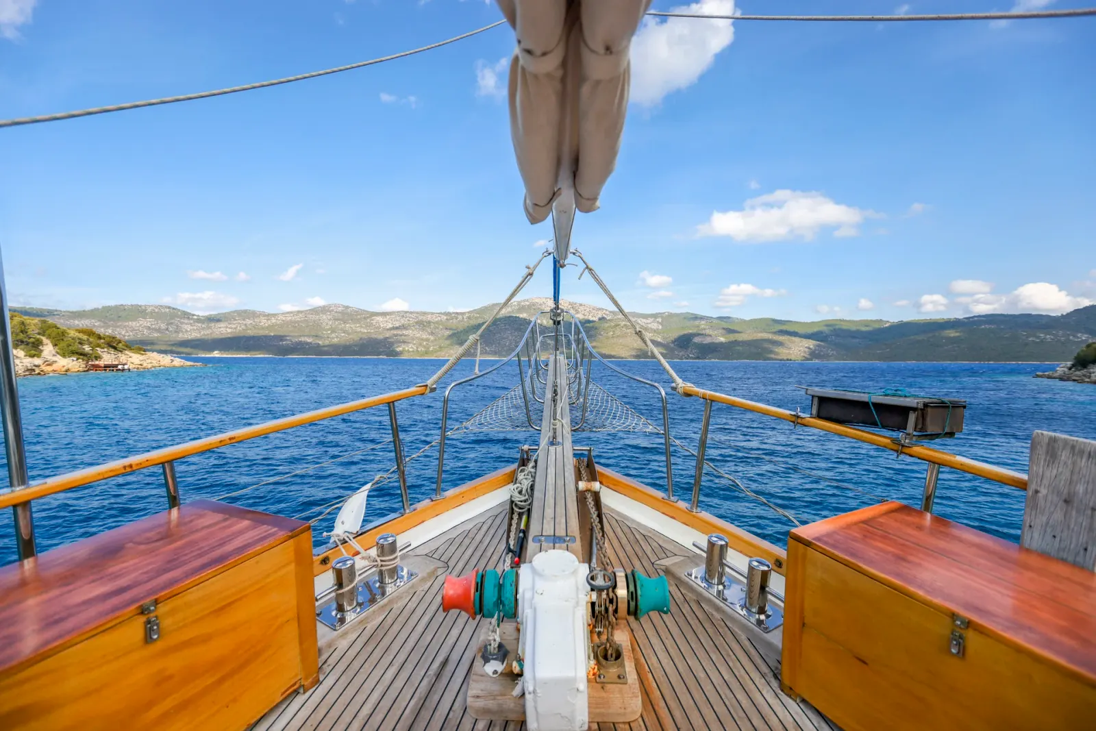 Tufan 5 sailing in Bodrum