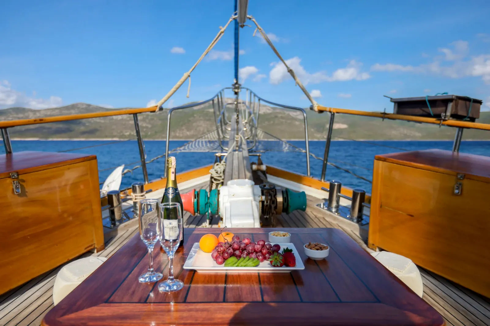 Tufan 5 sailing in Bodrum