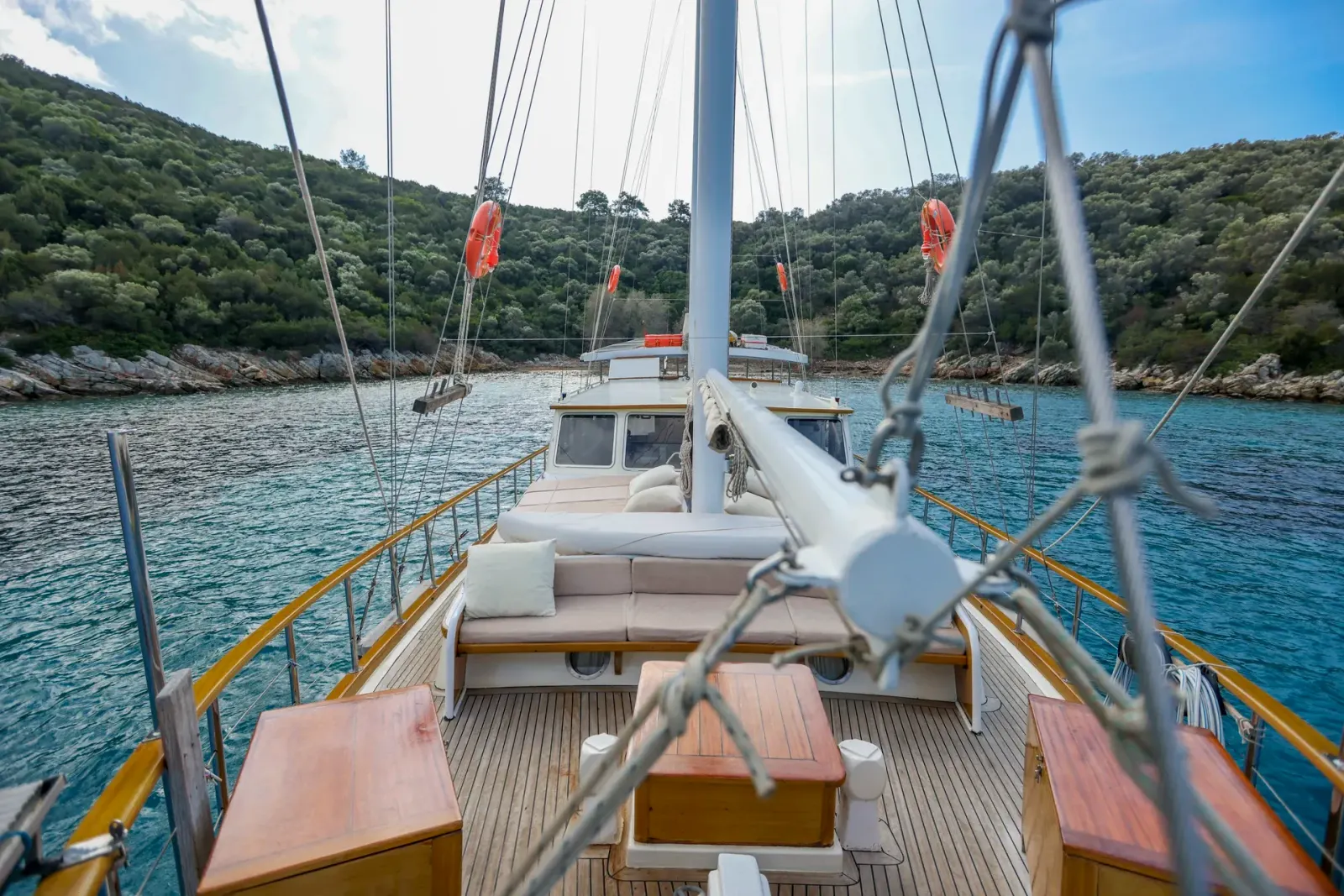 Tufan 5 sailing in Bodrum