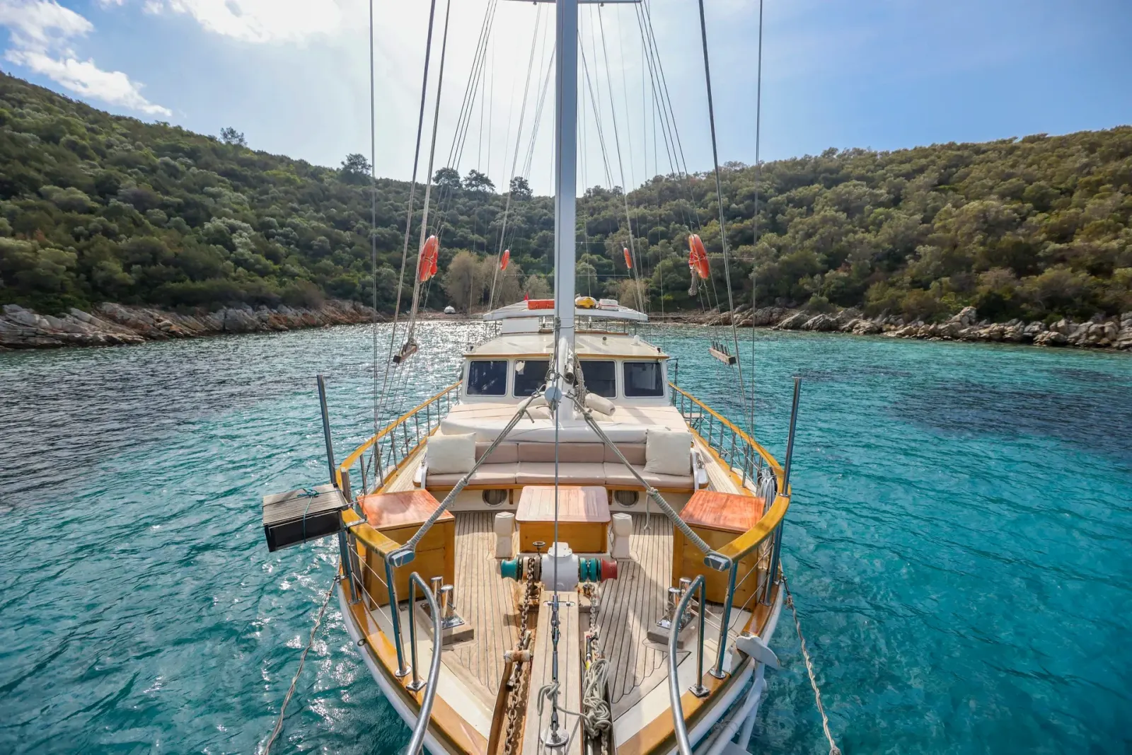 Tufan 5 sailing in Bodrum
