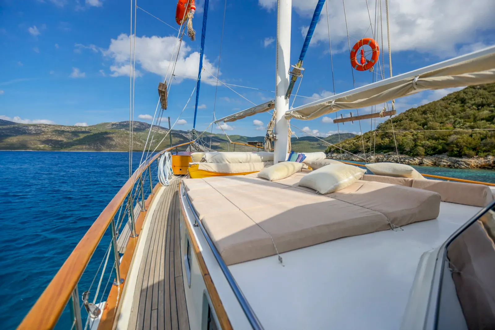 Tufan 5 sailing in Bodrum