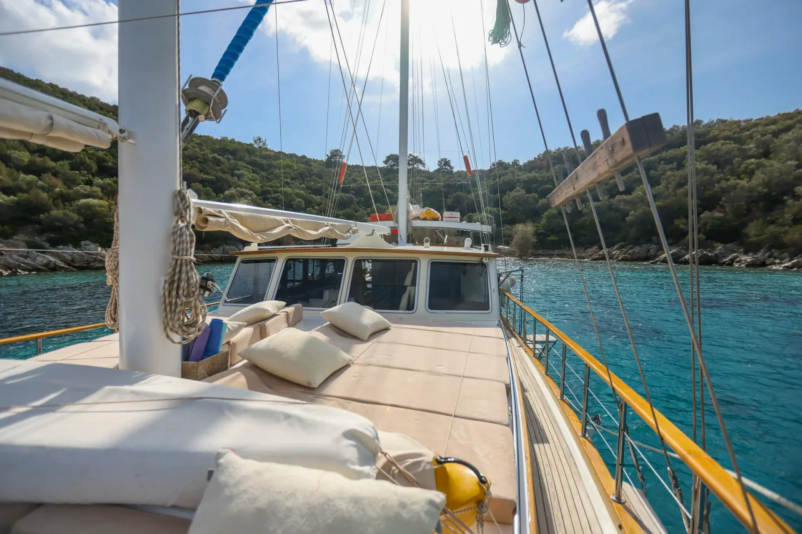 Tufan 5 sailing in Bodrum