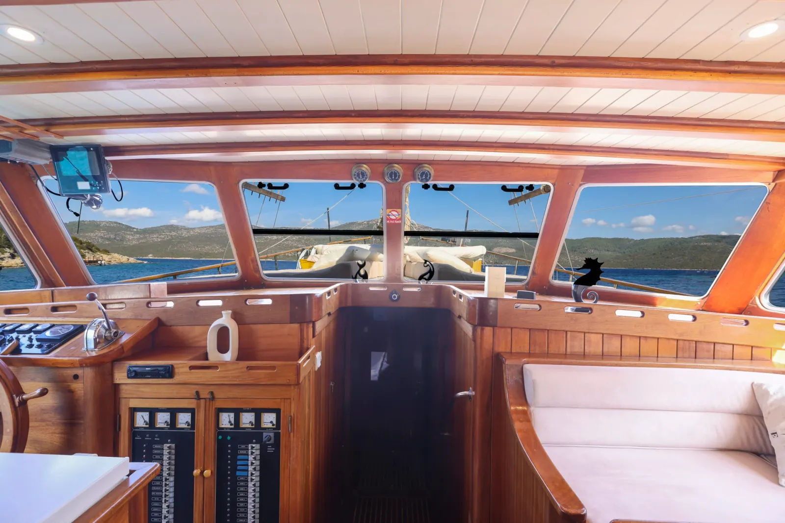 Tufan 5 sailing in Bodrum