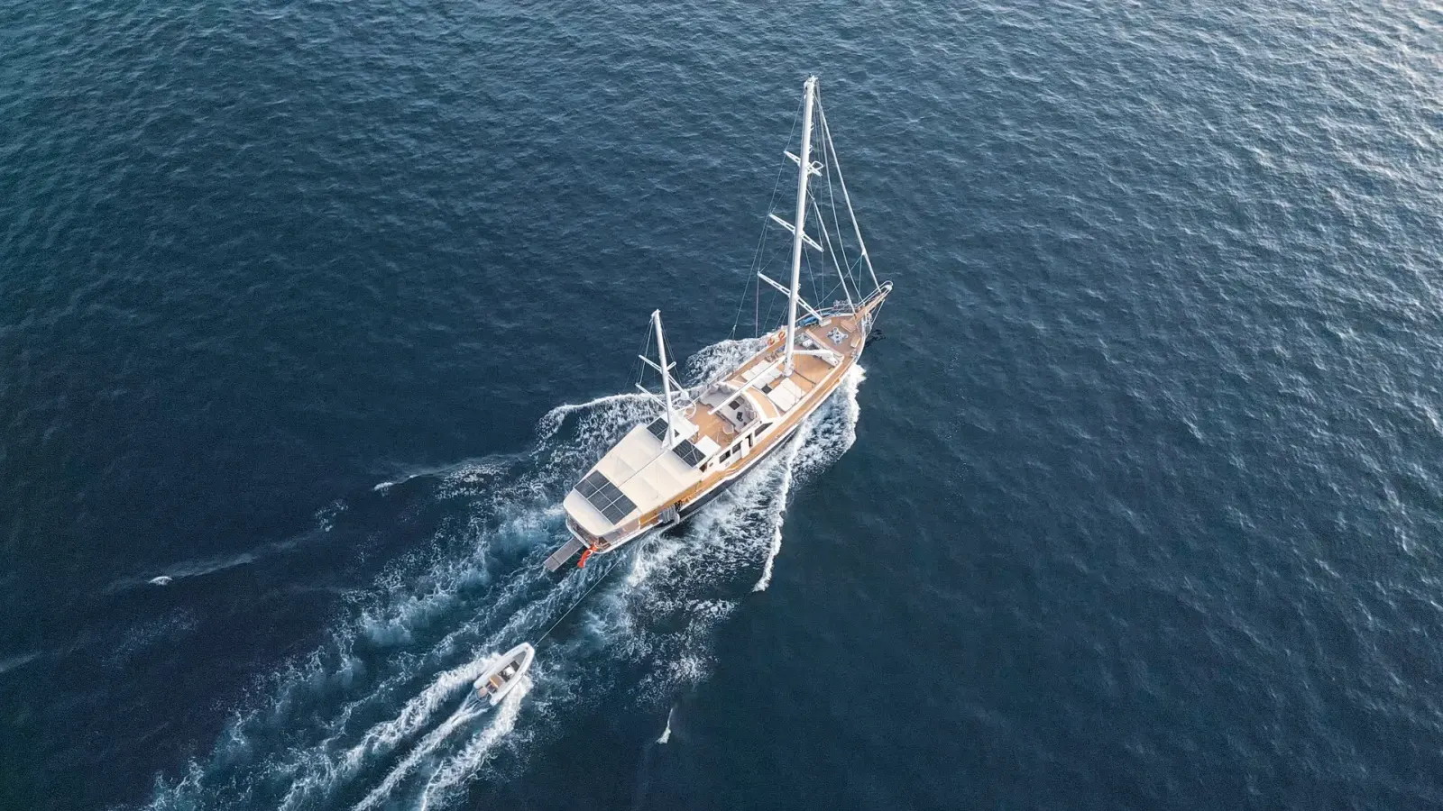 Luja sailing in Bodrum