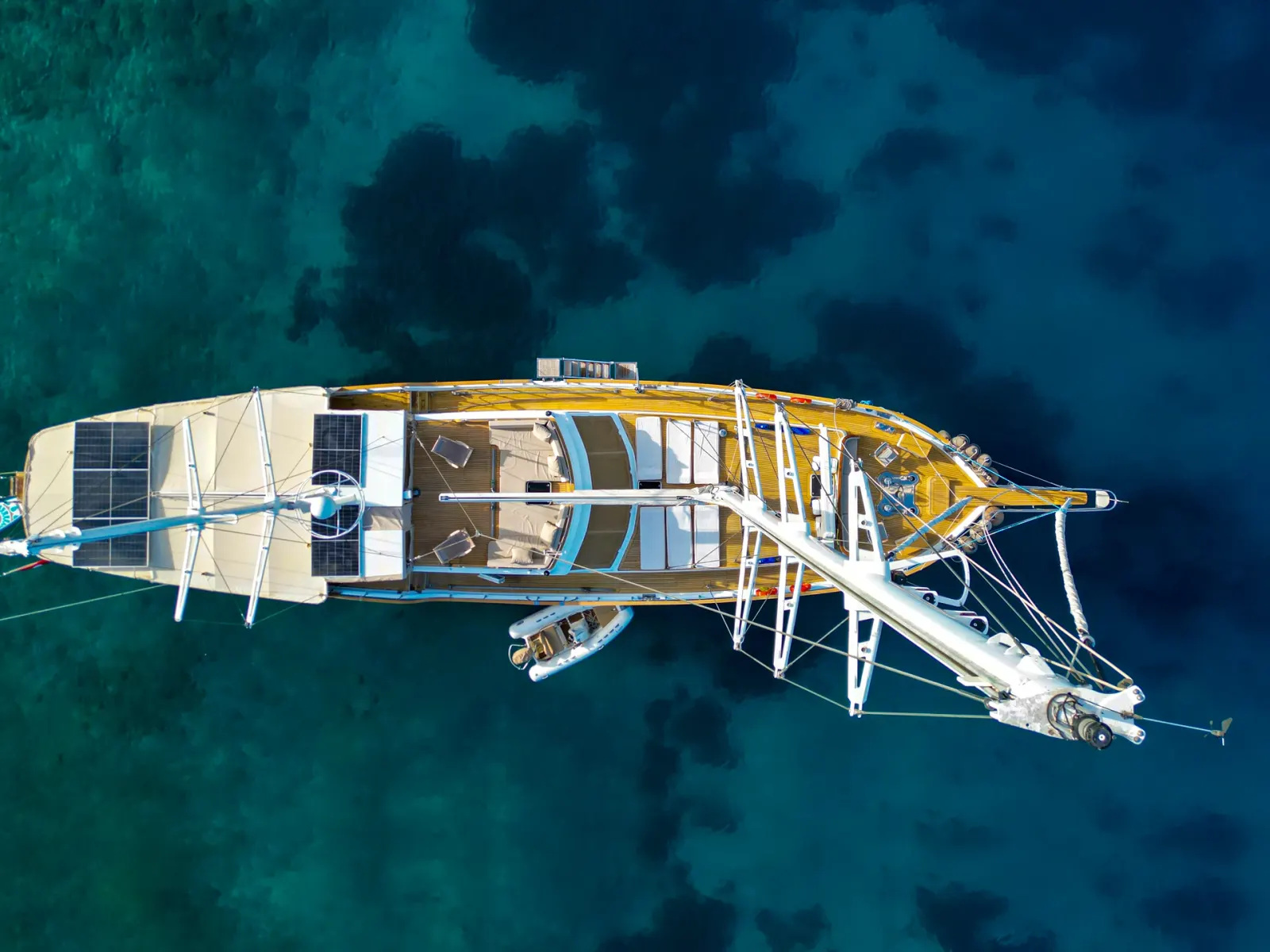 Luja sailing in Bodrum