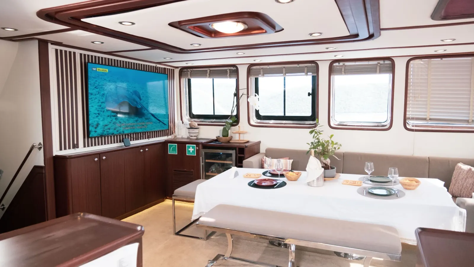 Luja sailing in Bodrum