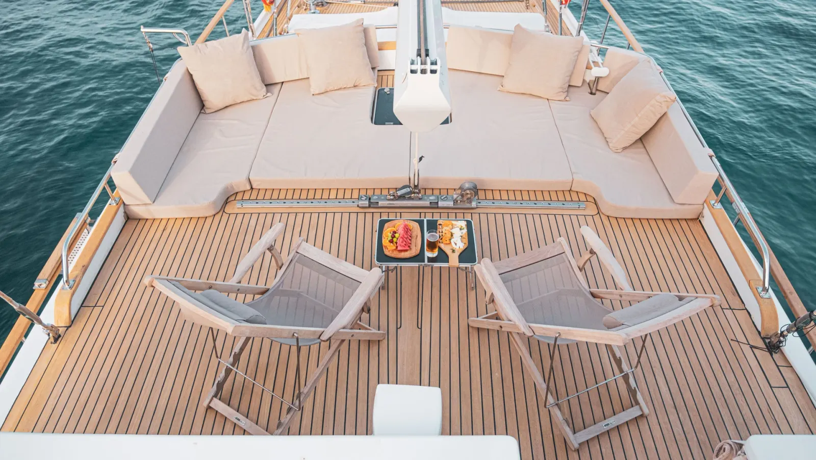 Luja sailing in Bodrum