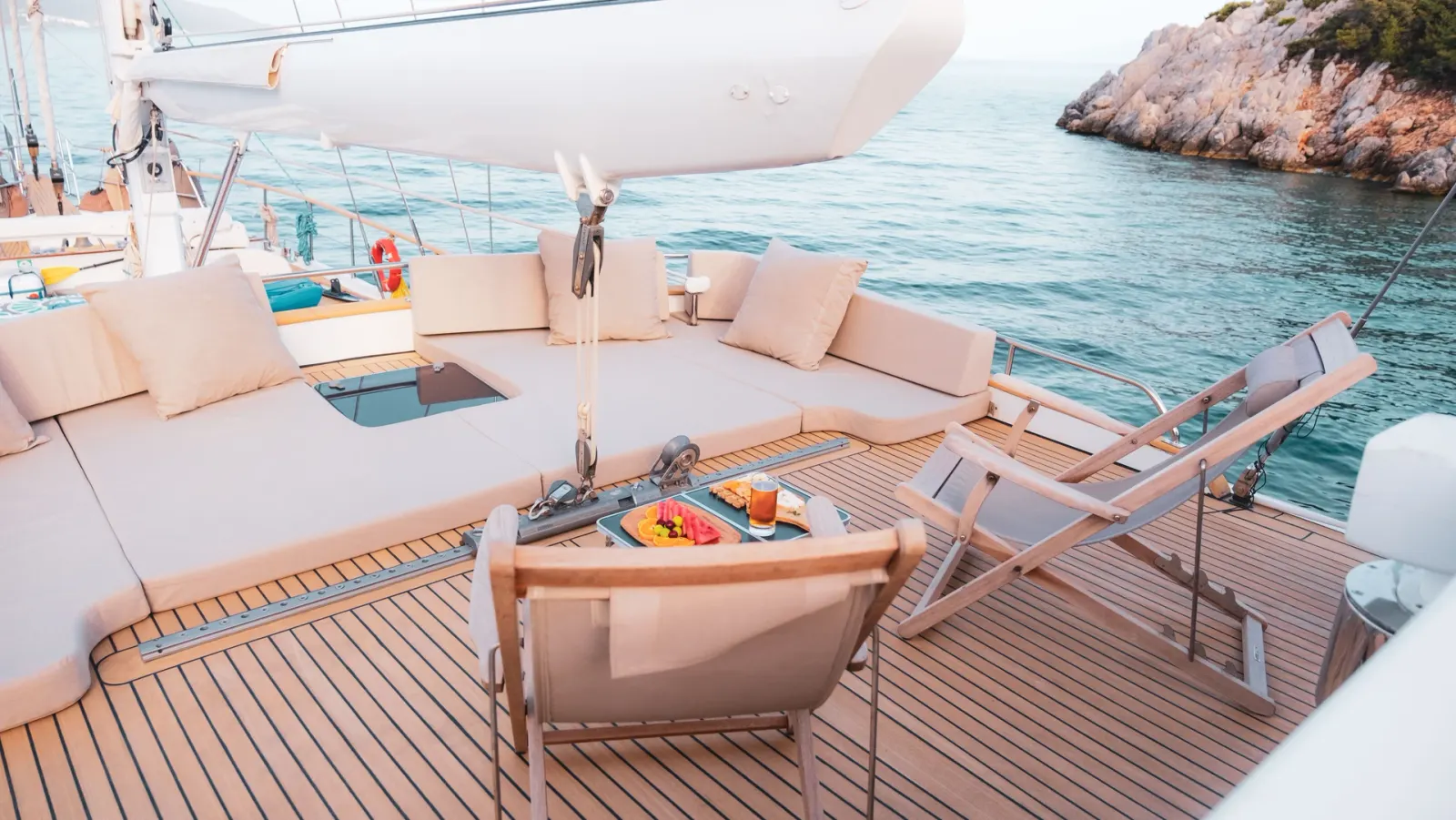 Luja sailing in Bodrum