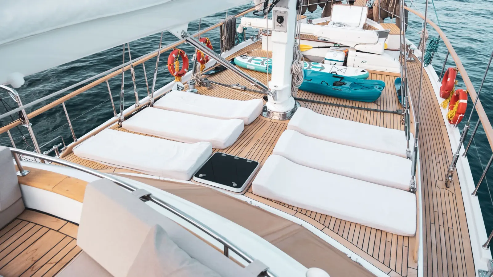 Luja sailing in Bodrum