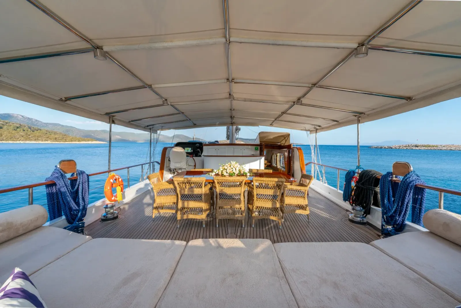 Artemis sailing in Bodrum