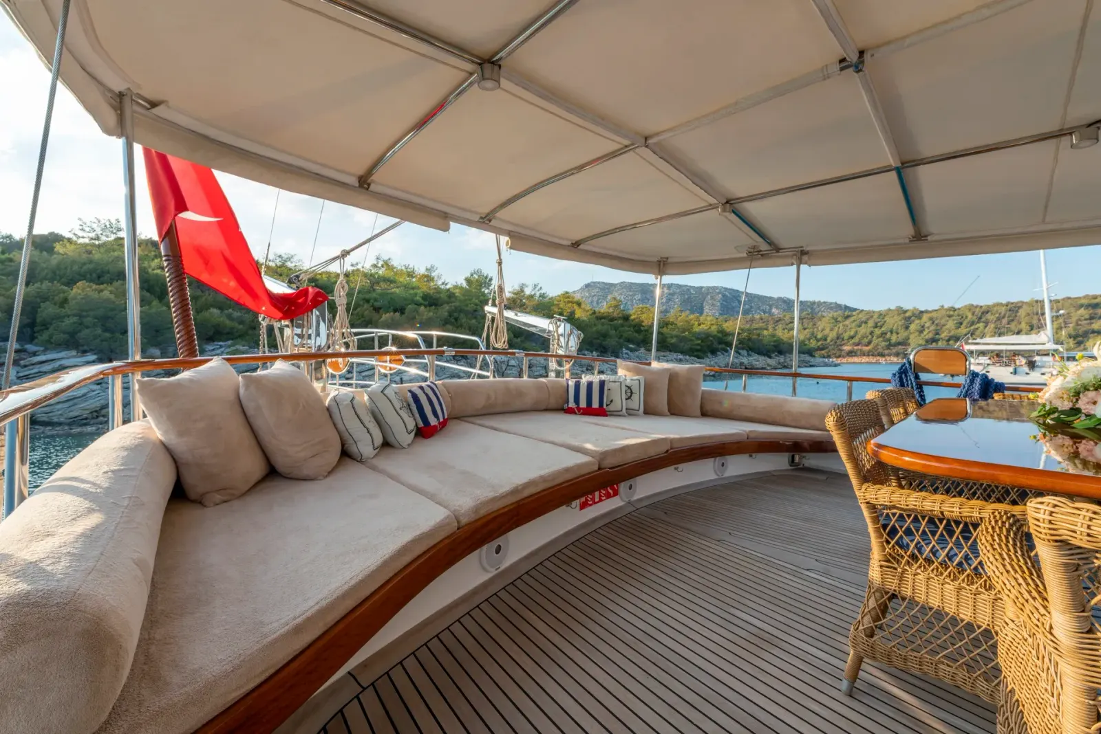 Artemis sailing in Bodrum