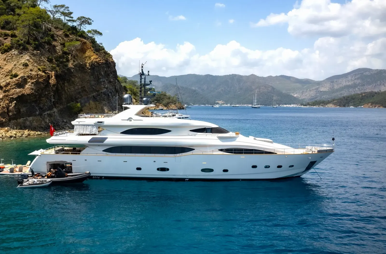 Ariela sailing in Marmaris