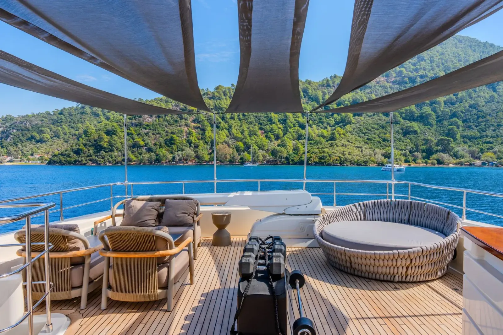 Ariela sailing in Marmaris