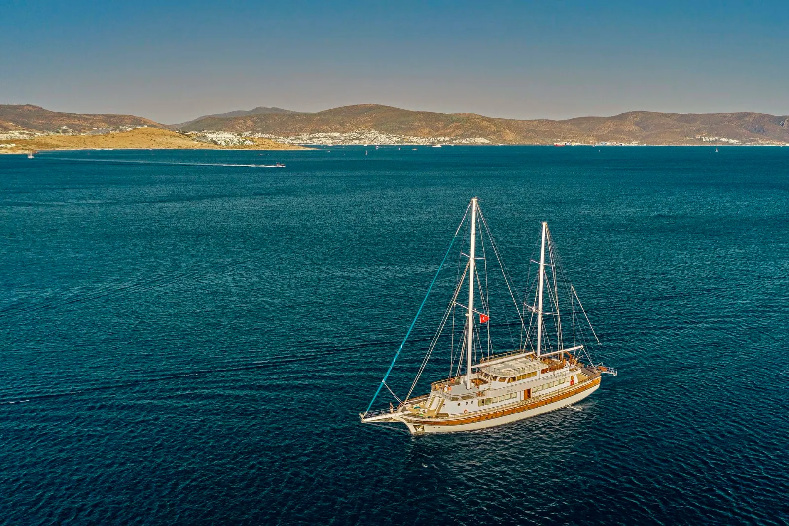 Boreas sailing in Bodrum