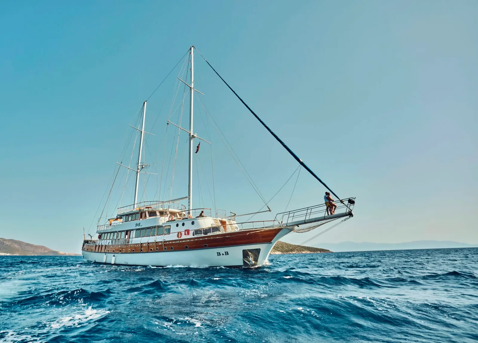 Boreas sailing in Bodrum