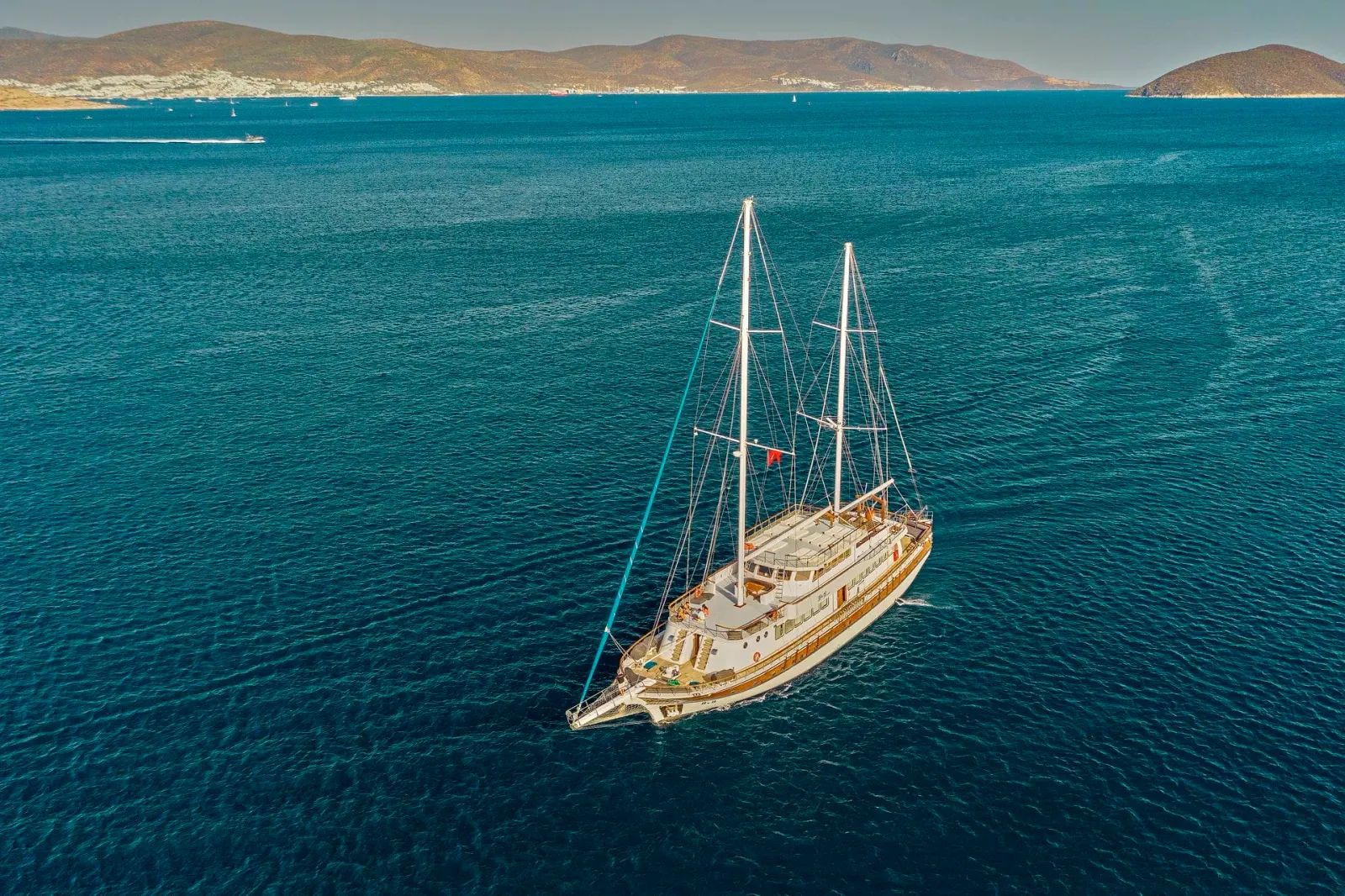 Boreas sailing in Bodrum