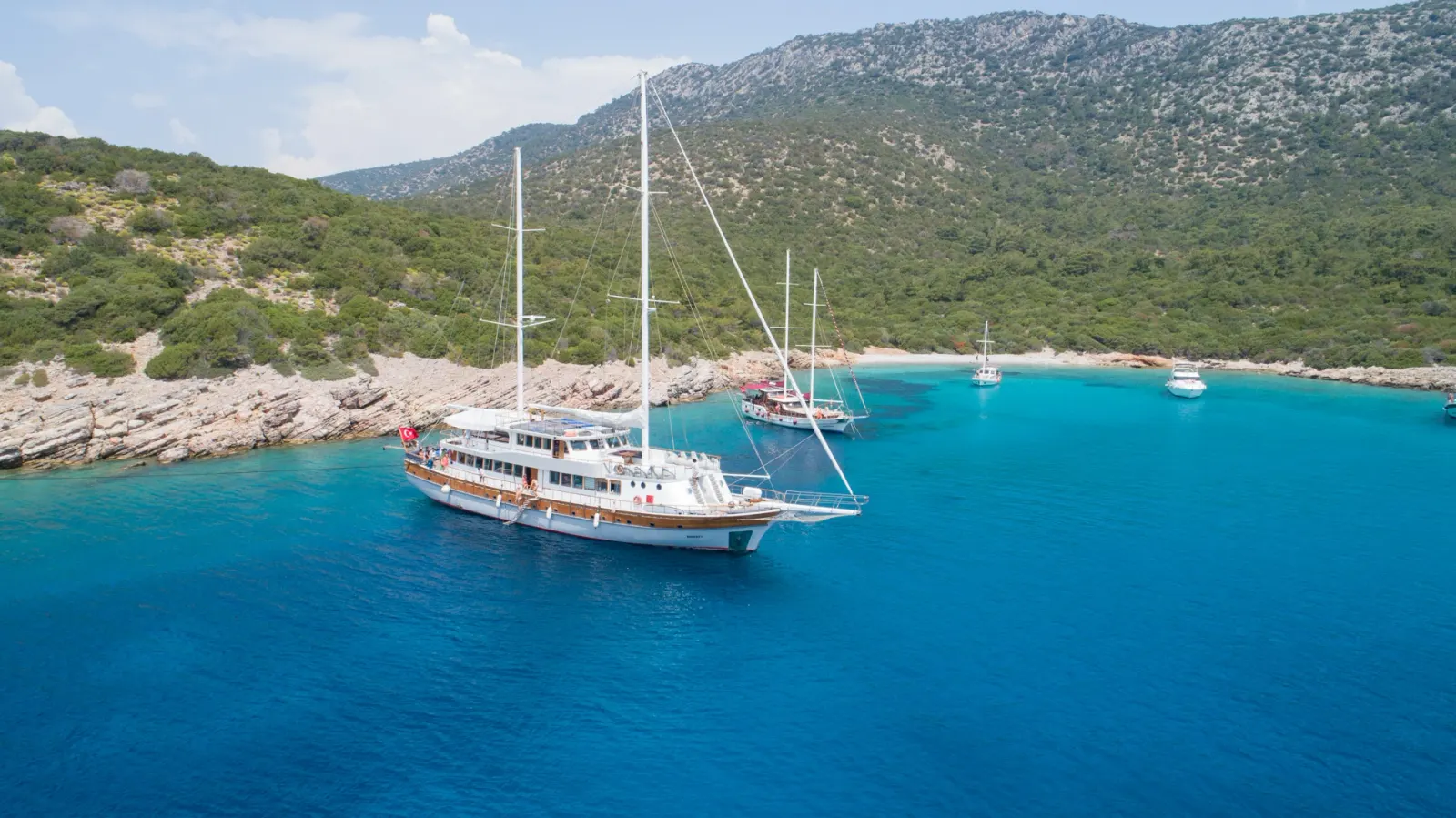 Boreas sailing in Bodrum