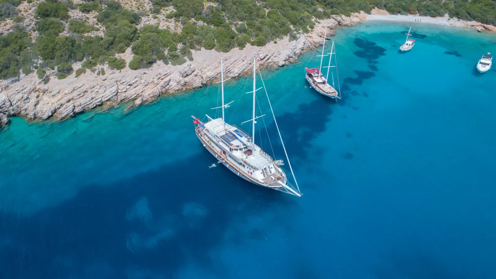 Boreas sailing in Bodrum