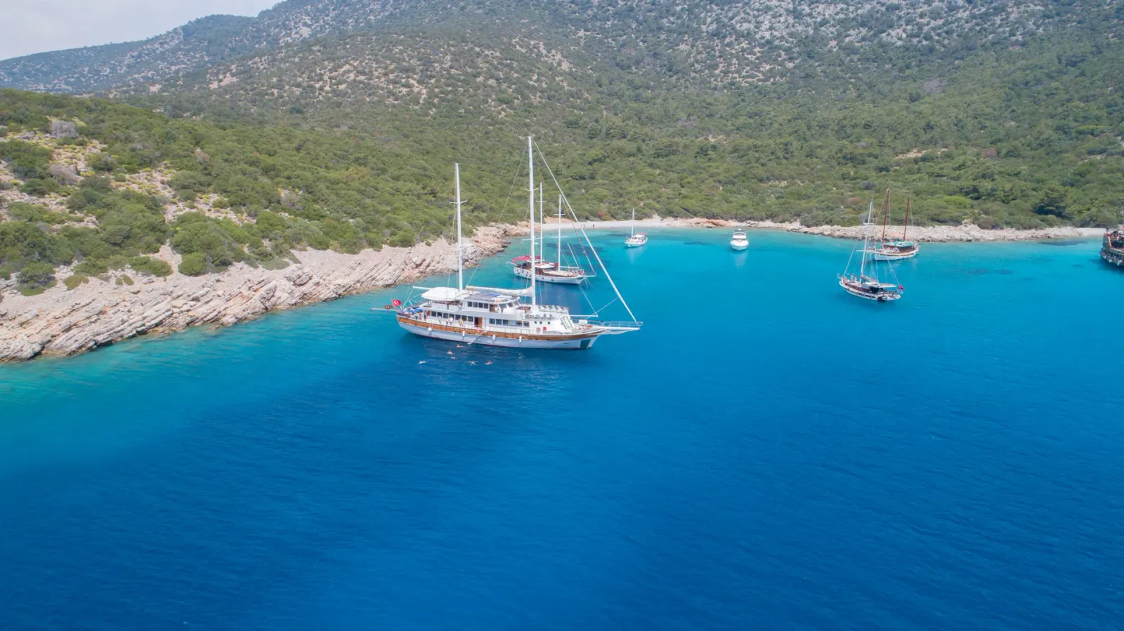 Boreas sailing in Bodrum