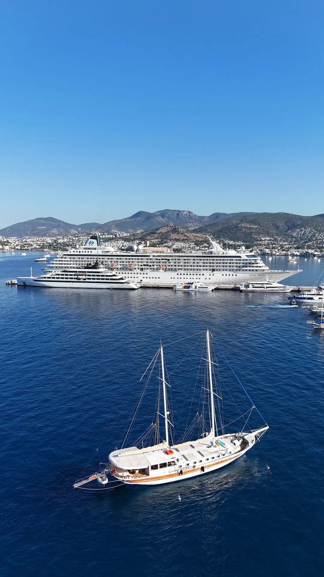 Fatma Kristina sailing in Bodrum