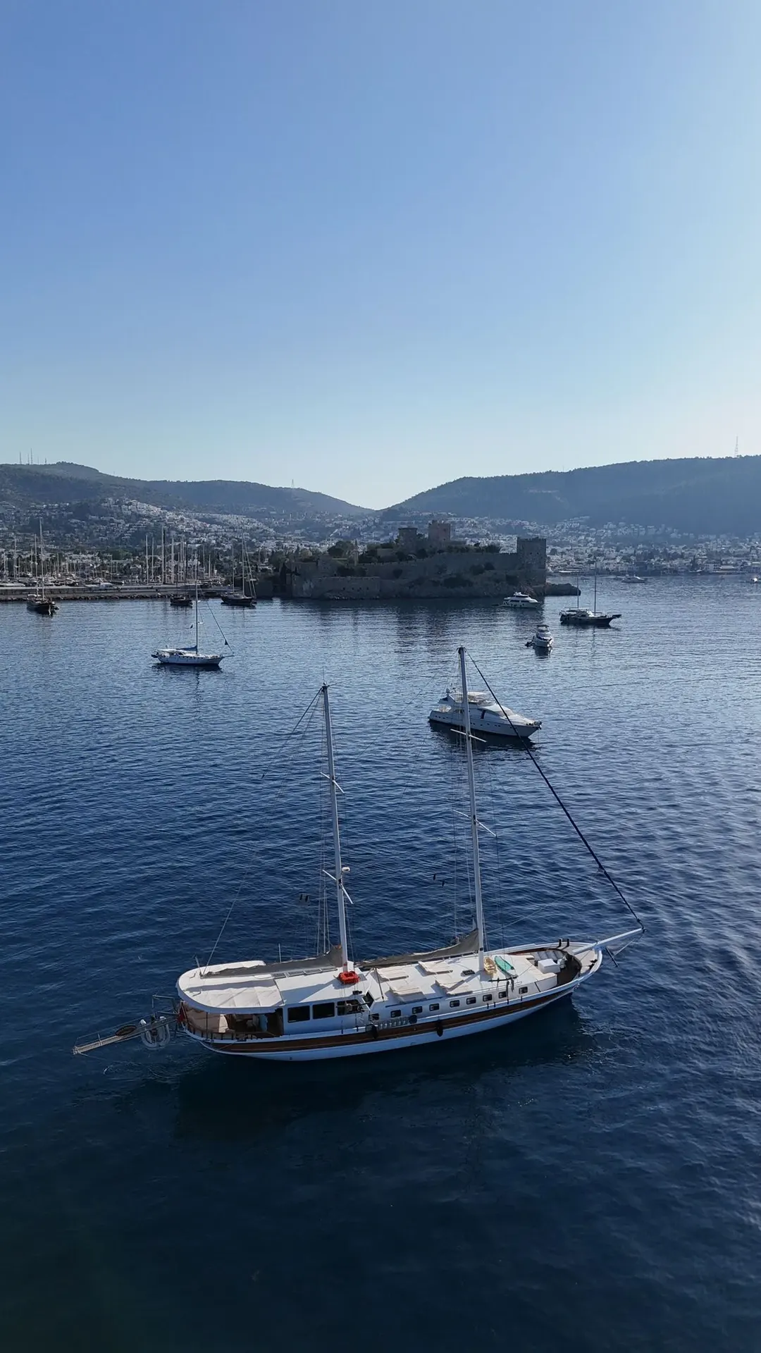 Fatma Kristina sailing in Bodrum