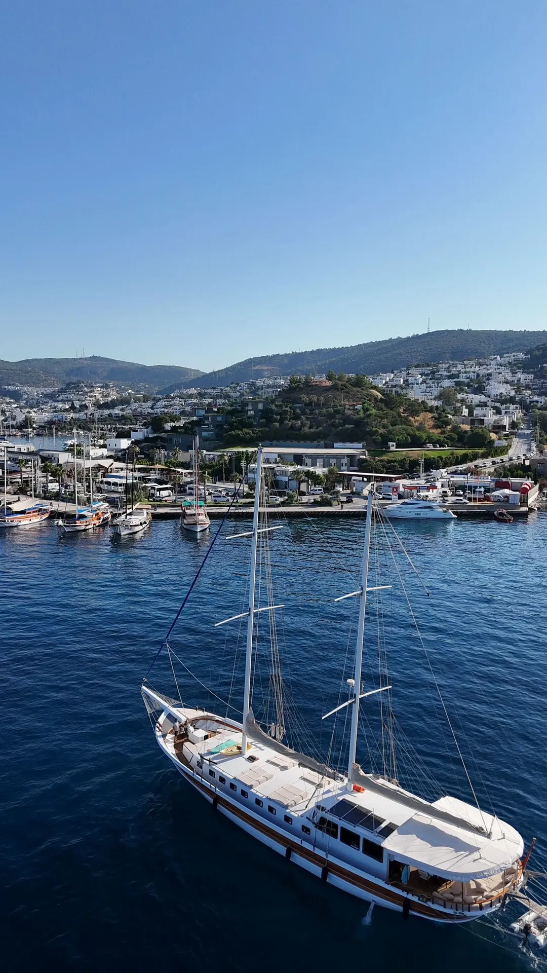 Fatma Kristina sailing in Bodrum