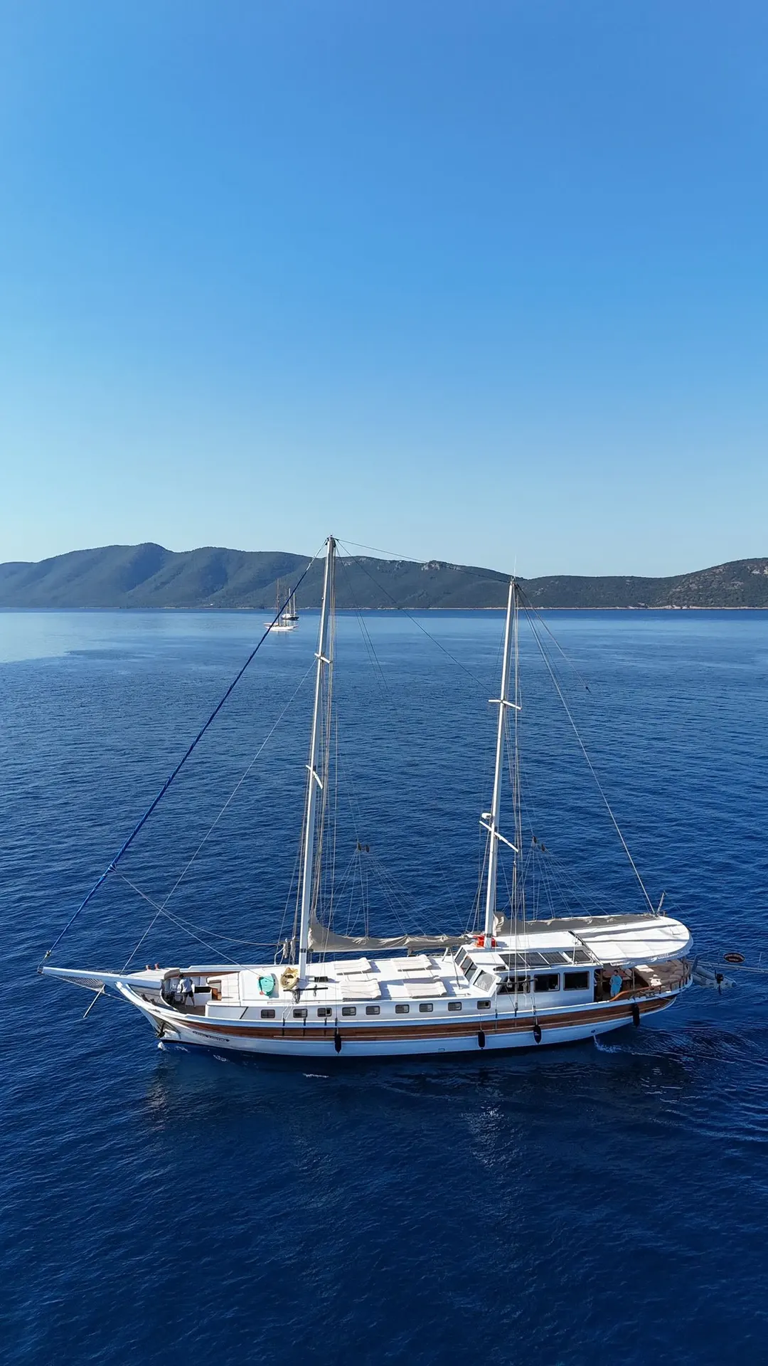 Fatma Kristina sailing in Bodrum
