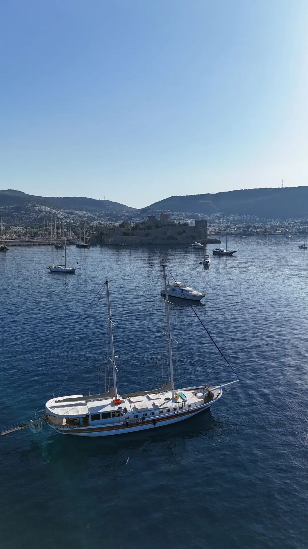 Fatma Kristina sailing in Bodrum