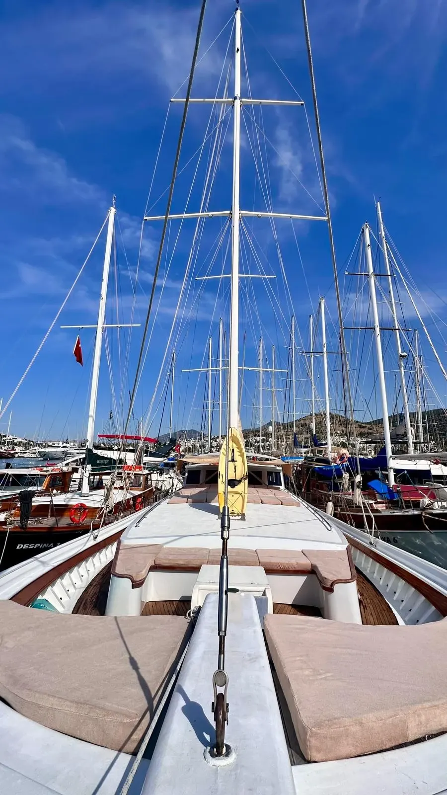 Fatma Kristina sailing in Bodrum